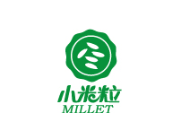 云南小米粒餐饮管理有限公司品牌logoVI设计