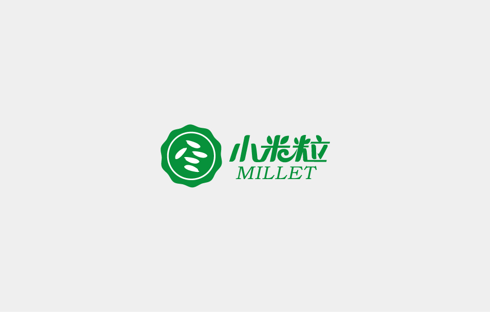 云南小米粒餐饮管理有限公司品牌logoVI设计 云南小米粒餐饮管理有限公司品牌logoVI设计