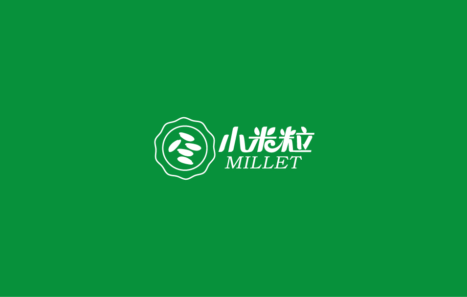 云南小米粒餐饮管理有限公司品牌logoVI设计 云南小米粒餐饮管理有限公司品牌logoVI设计