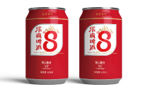 乐赢纯8啤酒包装设计