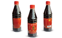 云南妥甸酱油品牌包装瓶标设计